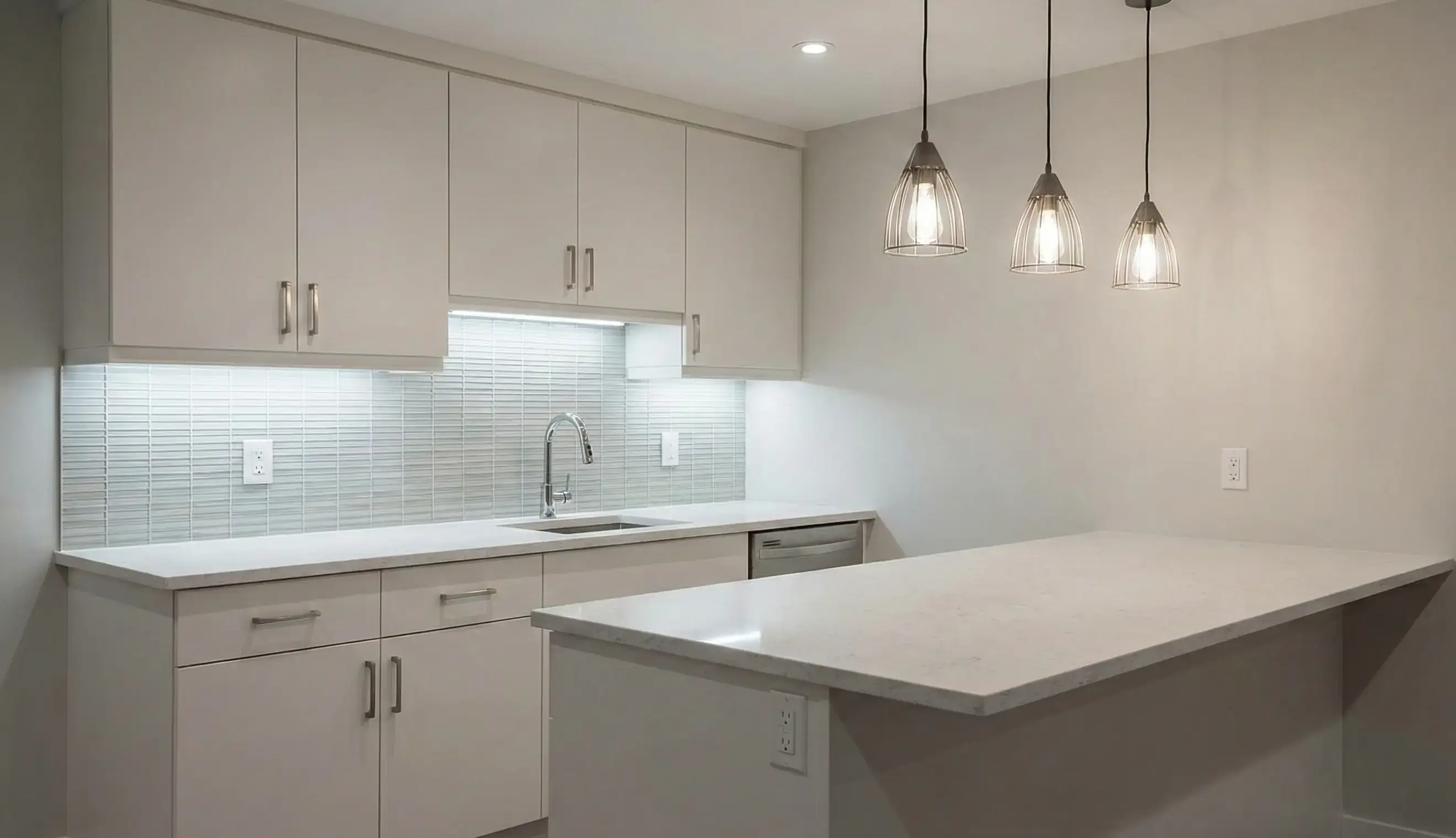 Basement electrical development work