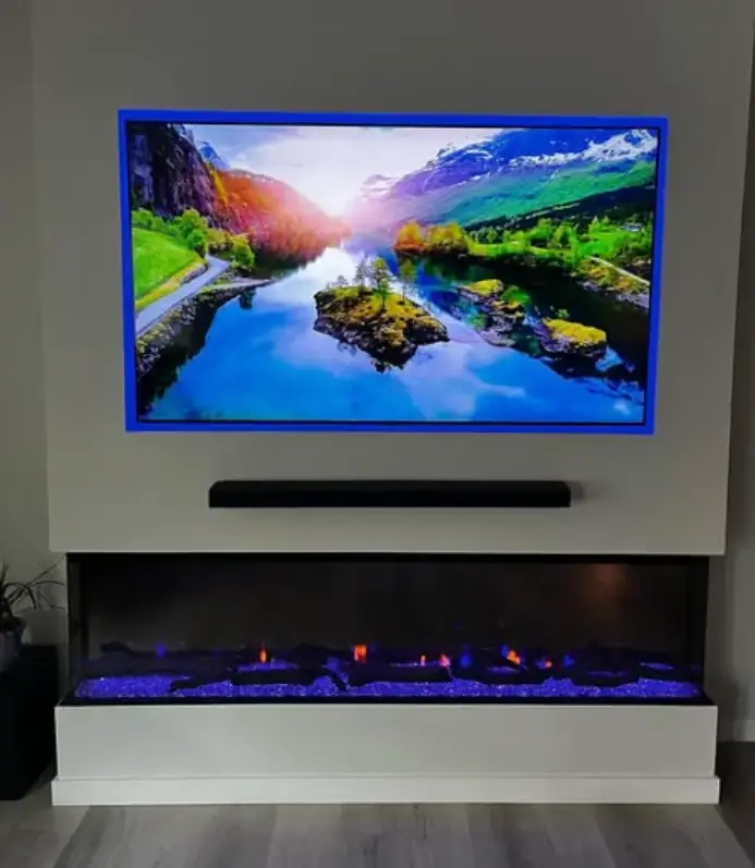 Basement Development - Modern Home Theater