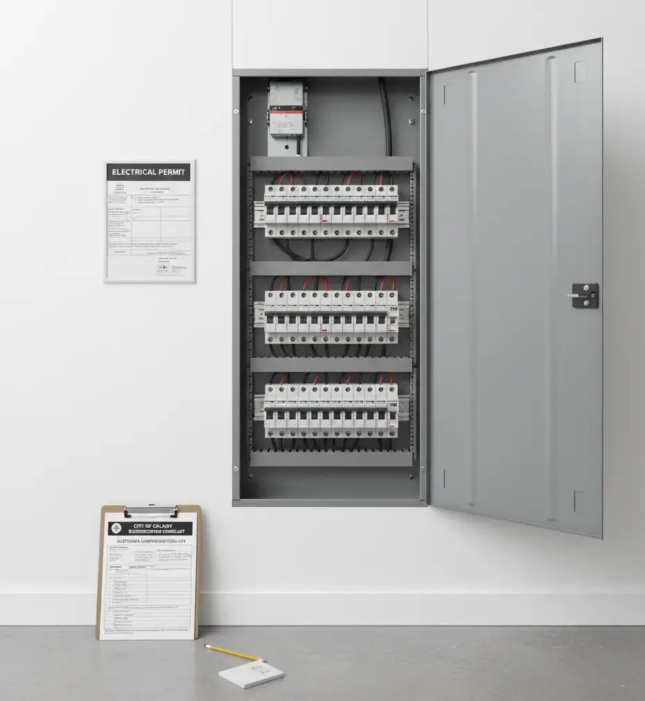 Electrical Permit Services - professional electrical work by Calgary Master Electrician