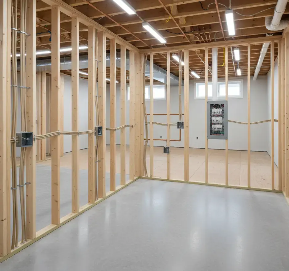 Basement Development Electrical - professional electrical work by Calgary Master Electrician